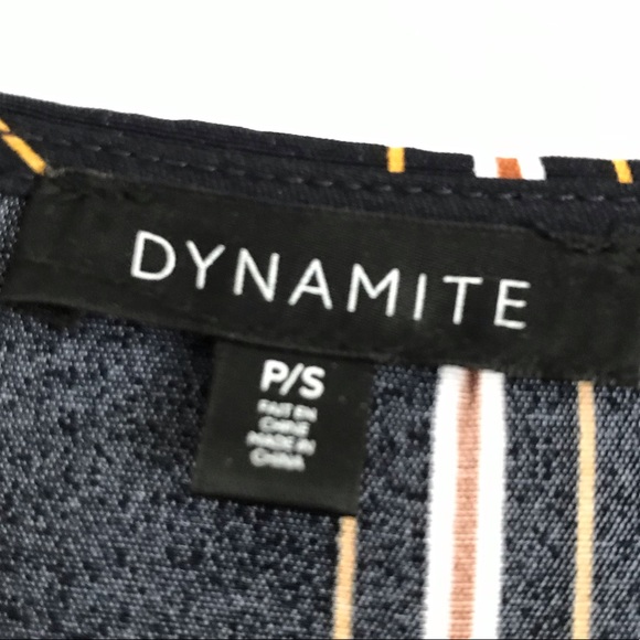 Dynamite striped blouse - Picture 3 of 3